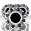 Silver Steel Center Caps fit for GMC Sierra 2500/3500 HD 2011-2024 view 2