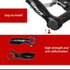 GOTOTOP 1 Pair Mountain Handlebar Ends Aluminum Alloy Handlebar Ends with Stoppers for Most Road DIY Ergonomic Design Cycling Accessories,Black 4.3 view 4