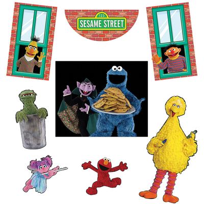 Sesame Street Trunk or Treat Decorations for Car, Official Sesame Street Car Trunk Decorations for Halloween, Kit with Themed Panels for Cars and SUVs