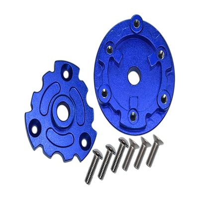 Aluminum Trasmission Cush Drive Housing For Traxxas 1:10 E-Revo 2.0 VXL Brushless 86086-4/1:5 X Maxx 8S Monster Truck 77086-4 - 1 Set Blue