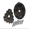 Aluminum Trasmission Cush Drive Housing For Traxxas 1:10 E-Revo 2.0 VXL Brushless 86086-4/1:5 X Maxx 8S Monster Truck 77086-4 - 1 Set Black view 1