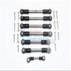 GPM For Traxxas Rustler 4X4 VXL (67076-4) Upgrade Parts Stainless Steel Thickened Tie Rods - 7Pc Set Original Color view 1