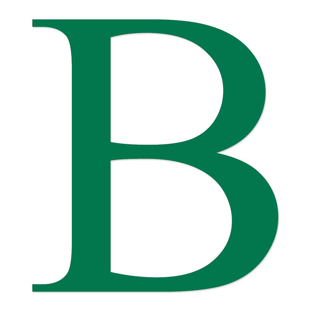 Applicable Pun Beta Greek Letter B - Vinyl Decal for Outdoor Use on Cars, ATV, Boats, Windows and More - Green 3 Inches Tall
