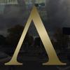 Applicable Pun Lambda Greek Letter - Vinyl Decal for Outdoor Use on Cars, ATV, Boats, Windows and More - Gold 4 Inches Tall view 2