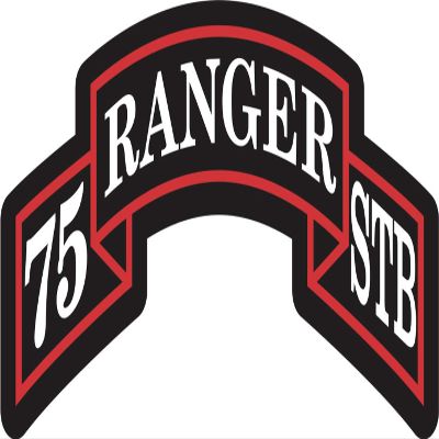 75th Ranger Regiment Special Troops Battalion (STB) Decal 2 Pack 5.5"