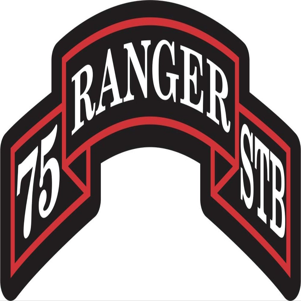 75th Ranger Regiment Special Troops Battalion (STB) Decal 2 Pack 5.5"