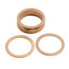 X AUTOHAUX 10 Pcs 21mm Inner Diameter Flat Copper Washers Sealing Gasket Rings Fitting view 1