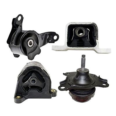 ONNURI Compatible with 2002-2006 HONDA CRV 2.4L Engine & Transmission Mount for Automatic 4 PCS : A6597, A6596, A4504, A4506 - K0068
