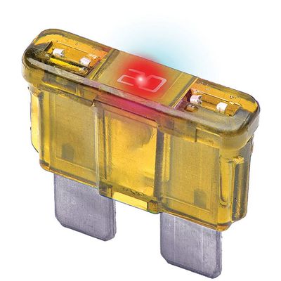 SeaChoice 11399; 20 Amp Atc Id Fuses 2-Pack Made by SeaChoice