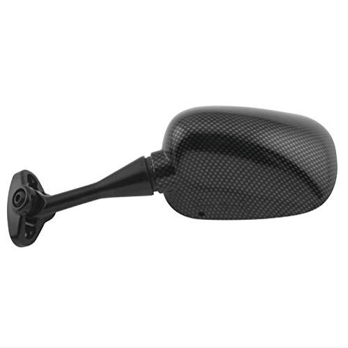 BikeMaster O.E.M. Replacement Mirror Left Side Carbon Fiber for Honda CBR600F4/F4i 1999-2006