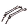 RC Car Drive Shaft, 2 Pcs Metal Rear Drive Shaft for Traxxas Slash 1/10 Short Truck SLA017 SLA018 RC Car Parts Model Accessory view 1