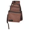 Reinsman Insulated Leakproof Cooler Saddle Bag with Additional Cantle Bag and Straps, Brown view 1