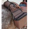 Reinsman Insulated Leakproof Cooler Saddle Bag with Additional Cantle Bag and Straps, Brown view 3