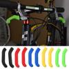 Dilwe Brake Lever Cover, 1 Pair Silicone Anti-Slip Brake Lever Sleeve Handle for Most Mountain Road Bikes (Green) view 4
