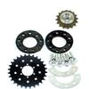 Bike Spoke Wheel Chainwheel 28T Bicycle Sprocket for Spokes Mount Bike Left Drive Kit Replacement Parts Spokes Gear Set (kit 2) view 1