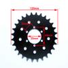 Bike Spoke Wheel Chainwheel 28T Bicycle Sprocket for Spokes Mount Bike Left Drive Kit Replacement Parts Spokes Gear Set (kit 2) view 3