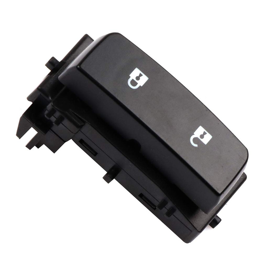 OCPTY Door Lock Switch Replacement Fits for Chevy Silverado 2008-2013 1500, 2500HD, Sierra 1500 2008-2014, Sierra 2500 HD 2011; Push Button, Lever Actuator, Black Color, Manual Operation