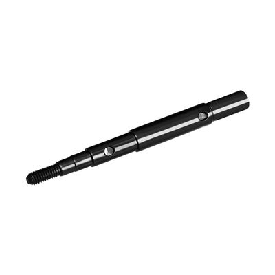 GPM For Traxxas X Maxx 4X4 Upgrade Parts Harden Steel #45 Input Shaft - 1Pc Black