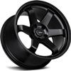 AVID.1 AV-06 Matte Black 18x9.5 Custom Wheel Fits 5x100 Bolt Pattern with +38 Offset Lightweight Performance Alloy Wheel Aggressive Street Style & Track-Ready Car Accessories view 3