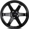 AVID.1 AV-06 Matte Black 18x9.5 Custom Wheel Fits 5x114 Bolt Pattern with +38 Offset Lightweight Performance Alloy Wheel Aggressive Street Style & Track-Ready Car Accessories view 2