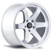 AVID.1 AV-06 Matte White 17x8 Custom Wheel Fits 5x114 Bolt Pattern with +35 Offset Lightweight Performance Alloy Wheel Aggressive Street Style & Track-Ready Car Accessories view 1