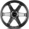 AVID.1 AV-06 Hyper Black 18x8.5 Custom Wheel Fits 5x100 Bolt Pattern with +35 Offset Lightweight Performance Alloy Wheel Aggressive Street Style & Track-Ready Car Accessories view 2