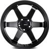 AVID.1 AV-06 Matte Black 17x8 Custom Wheel Fits 5x100 Bolt Pattern with +35 Offset Lightweight Performance Alloy Wheel Aggressive Street Style & Track-Ready Car Accessories view 2