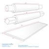 Cardinal Gates Flat Pole Padding (Black, 3-Count) view 3