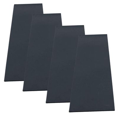 Cardinal Gates Flat Pole Padding (Black, 4-Count)