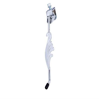 Lowrider Bike Wing Kickstand Center 9" Chrome.