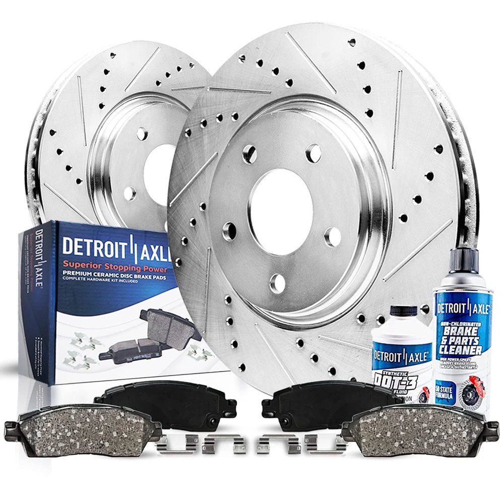 Detroit Axle - Front Brake Kit for 2012-2018 Ford Focus 2013-2018 C-Max