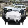 Gearbox Transfer Case with Mount, Metal Transfer Case Upgrade Components Parts with Mount Compatible with SCX10 / D90 1/10 RC Crawler Car view 3
