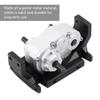Gearbox Transfer Case with Mount, Metal Transfer Case Upgrade Components Parts with Mount Compatible with SCX10 / D90 1/10 RC Crawler Car view 4