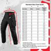 HWK Motorcycle Pants Mens with Armor, Water-Resistant Cordura Fabric. view 4