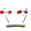 AHL Motorcycle Colorful Brake Line cable or Clutch Oil Tube (90cm, Sliver) view 4