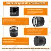 Road Passion Oil Filter for YAMAHA YXR700 RHINO FI AUTO 4X4 SPECIAL ED.686 - All 2008/ YXR450 RHINO AUTO 4X4 SPECIAL ED.450 - All 2007-2008/ YFM660 GRIZZLY AUTO 4X4 660-All 2007-2008 view 4
