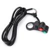 VGEBY 3-in-1 Light Horn Turn Switch, Push Button Actuator, Manual Operation, Black view 1