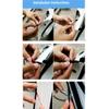 Queenbox Universal Car Door Edge Guard Strip, Rubber Seal Trim Protector& Guard Strip for Cars, Doors, Windows, Child Safety, Weather Proofing, Lucency view 3