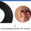 Queenbox Universal Car Door Edge Guard Strip, Rubber Seal Trim Protector& Guard Strip for Cars, Doors, Windows, Child Safety, Weather Proofing, Lucency view 4