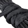 Astra Depot 50ft Black Synthetic Winch Rope Extension Cable with Hooks view 3