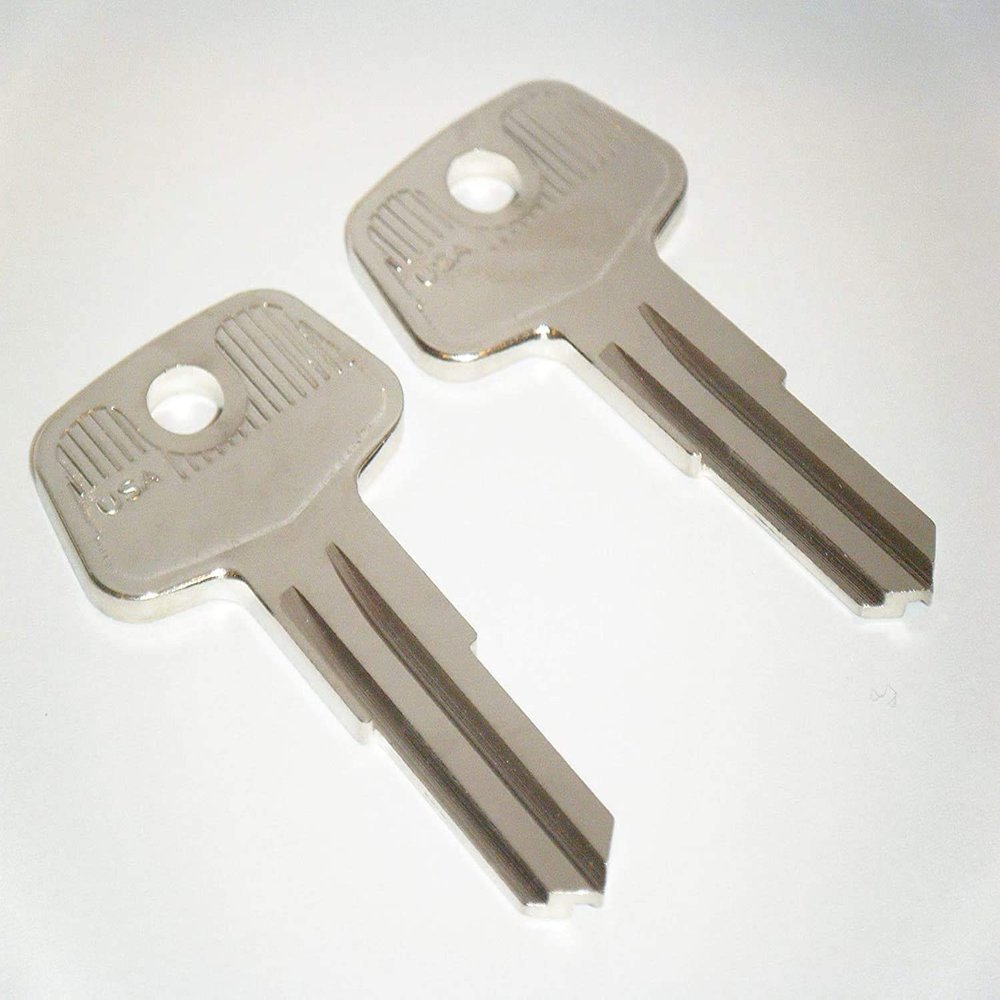 Ilco 2 Cut Keys for Thule Roof Rack Lock Ski Rack Bicycle Hauler Kayak Carrier Boat. for Locks Stamped from N101 to N150 Just Check Your Locks and Match Your Number. (N101)