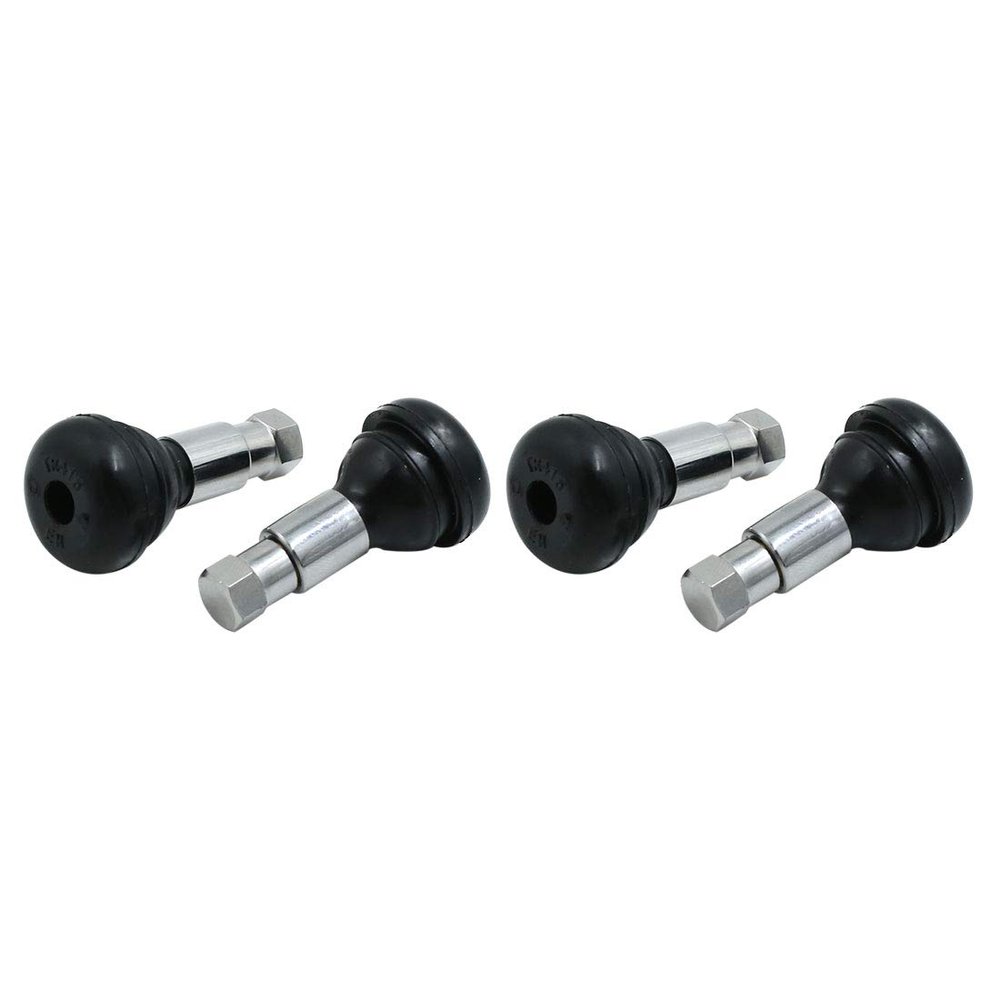 uxcell 4pcs Tubeless Wheel Tyre Tire Valve Stem for Automobile Car Truck