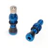 VeloTubes Tubeless Schrader Valves - 40mm Blue view 2