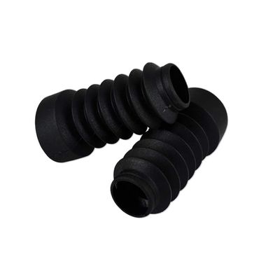 Motorcycle Rubber Fork Shock Boots 103mm for Jog 50cc, Black