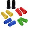 Motorcycle Rubber Fork Shock Boots 103mm for Jog 50cc, Black view 2