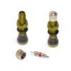 VeloTubes Tubeless Schrader Valves - 40mm Green view 1