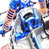 GPM For Traxxas Rustler 4X4 VXL (67076-4) Upgrade Parts Aluminum Rear Spur Gear Cover Mount - 1Pc Set Orange view 3