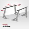 Yakima 55 Inch Lightweight Heavy Duty Aluminum HD Crossbar with Rubber Infill and T Slot Technology Compatible with Streamline Towers (Set of 2) view 2