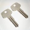 Ilco 2 Cut Keys for Thule Roof Rack Lock Ski Rack Bicycle Hauler Kayak Carrier Boat. for Locks Stamped from N151 to N200 Just Check Your Locks and Match Your Number. (N177) view 1