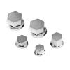 ARAMOX Motorcycle Screw Nut, 30Pcs Motorcycle Motorbike Screw Nut Cover Decoration For (Silver) view 2